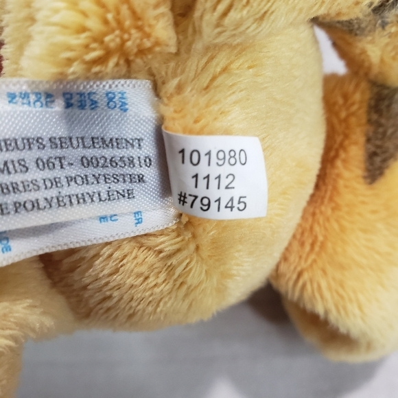 Disney Baby Tigger Winnie The Pooh Rattle Plush Toy Sewn Eyes 12 Inch 2012 - Picture 8 of 9